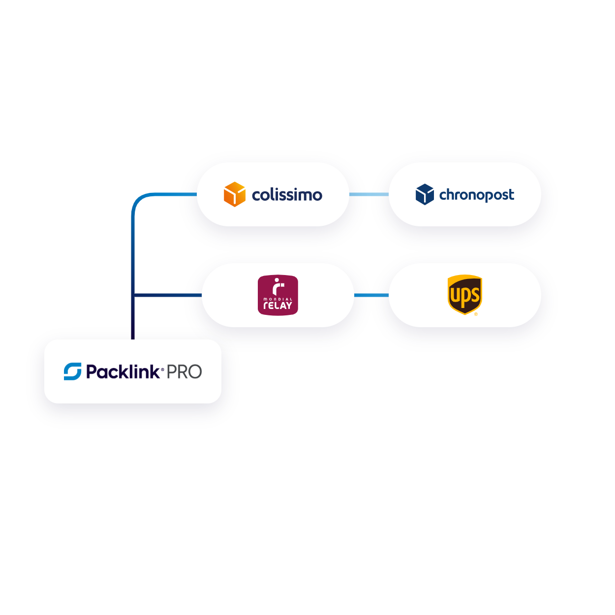 logo packlink pro ample gamme services